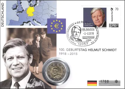 100. OBLETNICA ROJSTVA HELMUTA SCHMIDTA